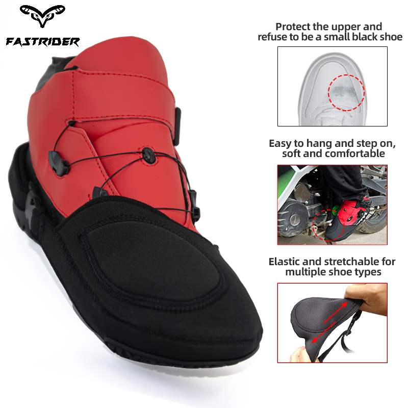 Motorcycle Gear Protection - オートバイ用ギアシフトシューズカバー,バイクギア用シフトパッド,減摩ブートプロテクター,ギアガード