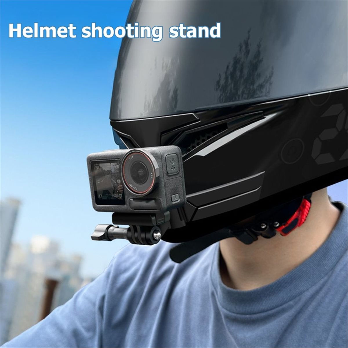 Motorcycle Gear Holder - 更新しました。 オートバイヘルメットチンマウント DJI OSMO Action 5
