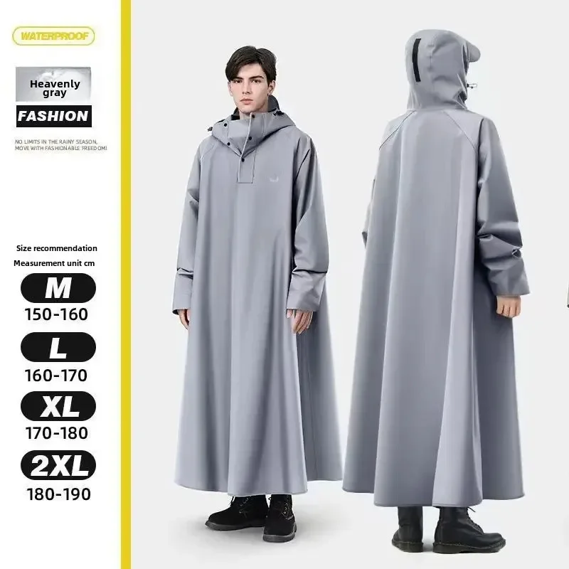 Xxl Motorcycle Gear - 1PC M-XXL 電気自動車用レインコート 男女兼用 厚手バイク用レインコート 大人用