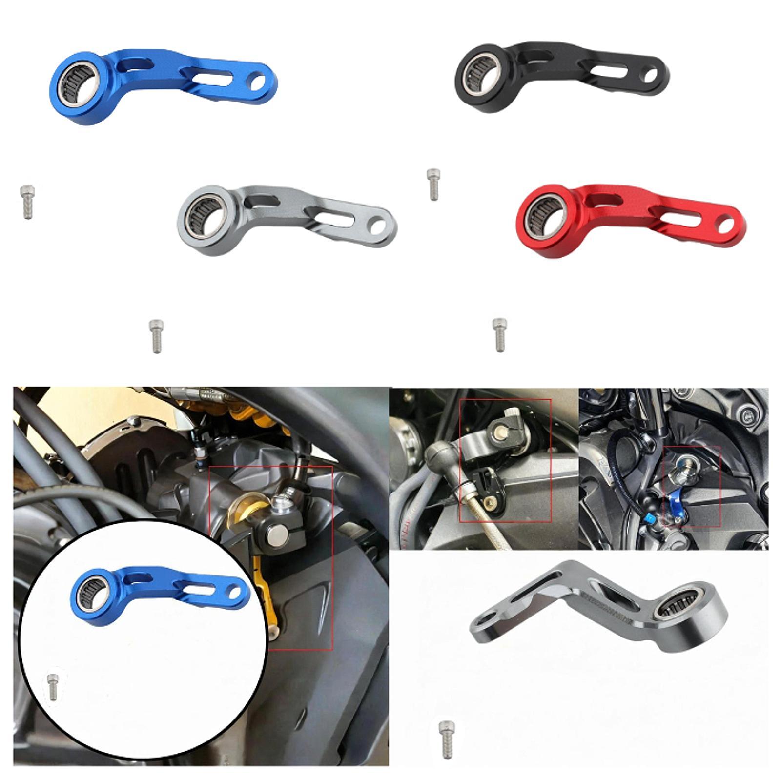 Motorcycle Gear Holder - アルミ合金製シフトギアスタビライザー、ヤマハMT09シリーズバイク改造用ギアレバーサポートアップグレードキット