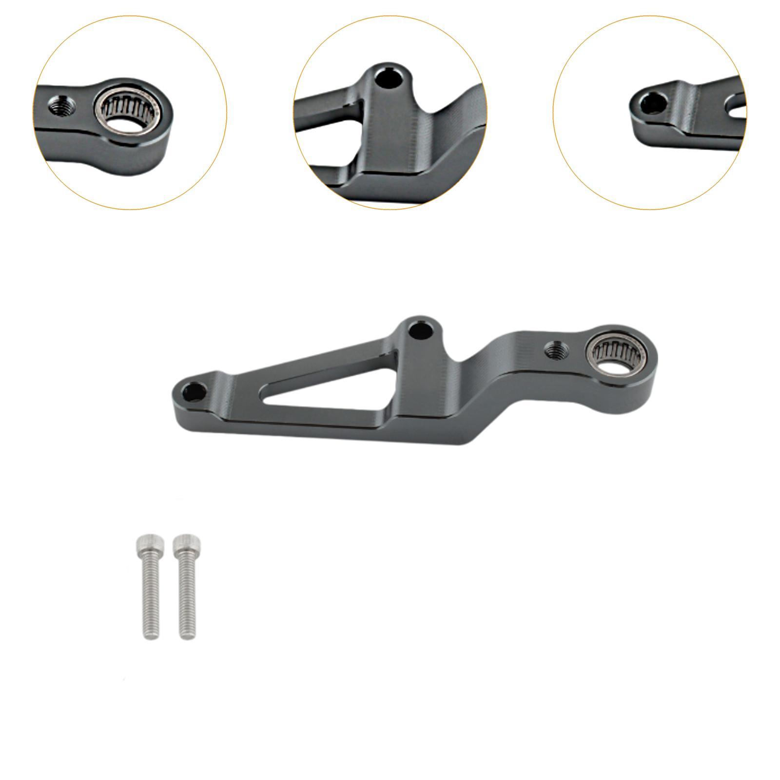 Motorcycle Gear Holder - 洗練されたデザインのアルミ合金ギアシフトスタビライザー改良されたシフターホルダーオートバイアクセサリーアプリリア RS 用