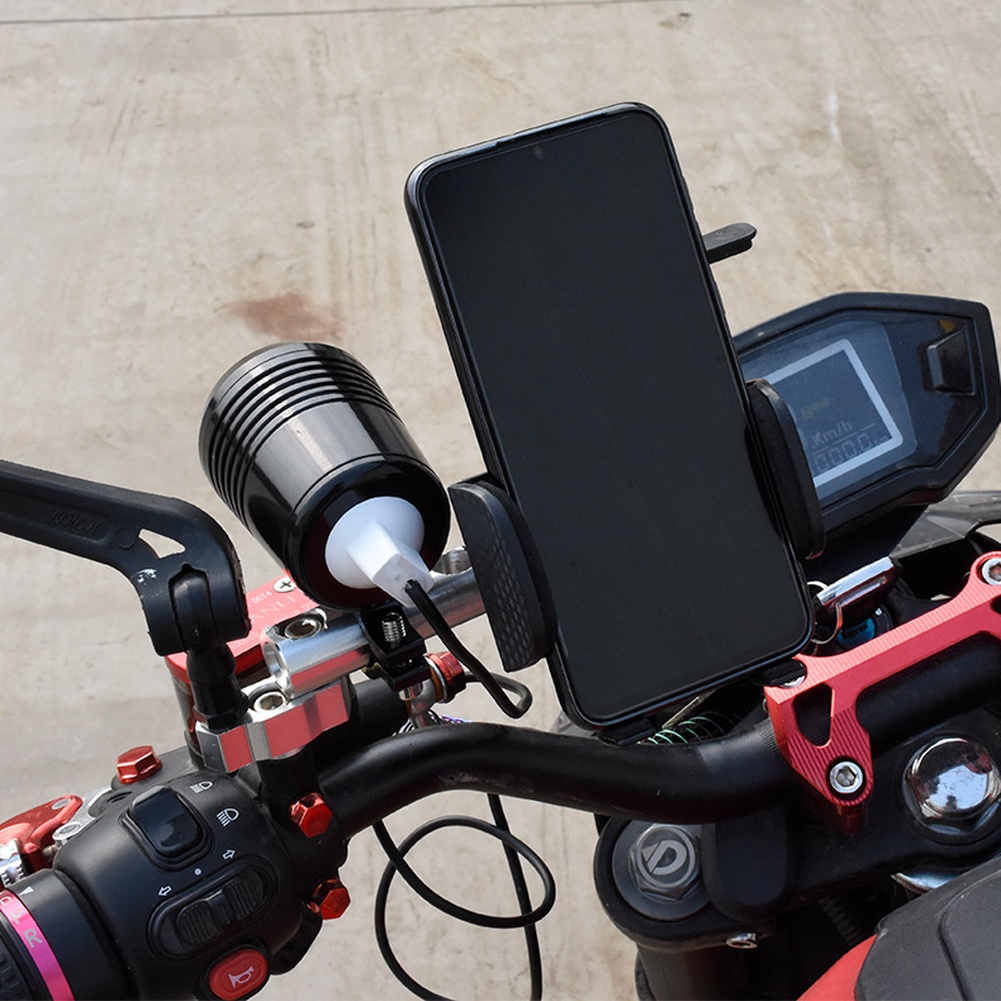 Mirror Extender Bar - オートバイミラーエクステンションバーアルミ合金マウントブラケット電動自転車用LEDライトブラケットエクステンダー多用途-クロスバー