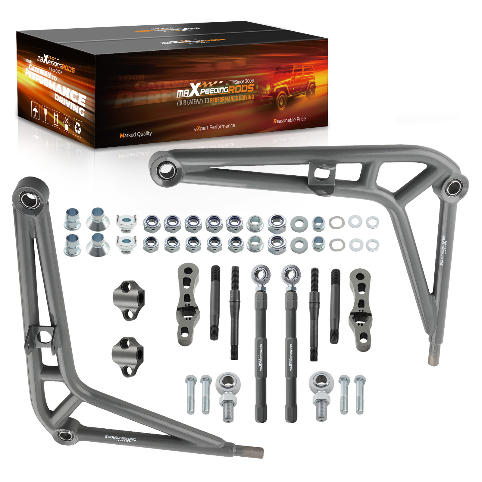 BMW E46用フロントロアコントロールアームステアリング、 - Motorcycle Gear Near Me のレビューと価格