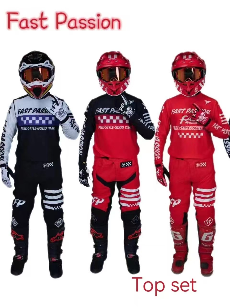 2025 ファストパッション フォックス モトクロス ギアセ - Motorcycle Gear Sleeve のレビューと価格