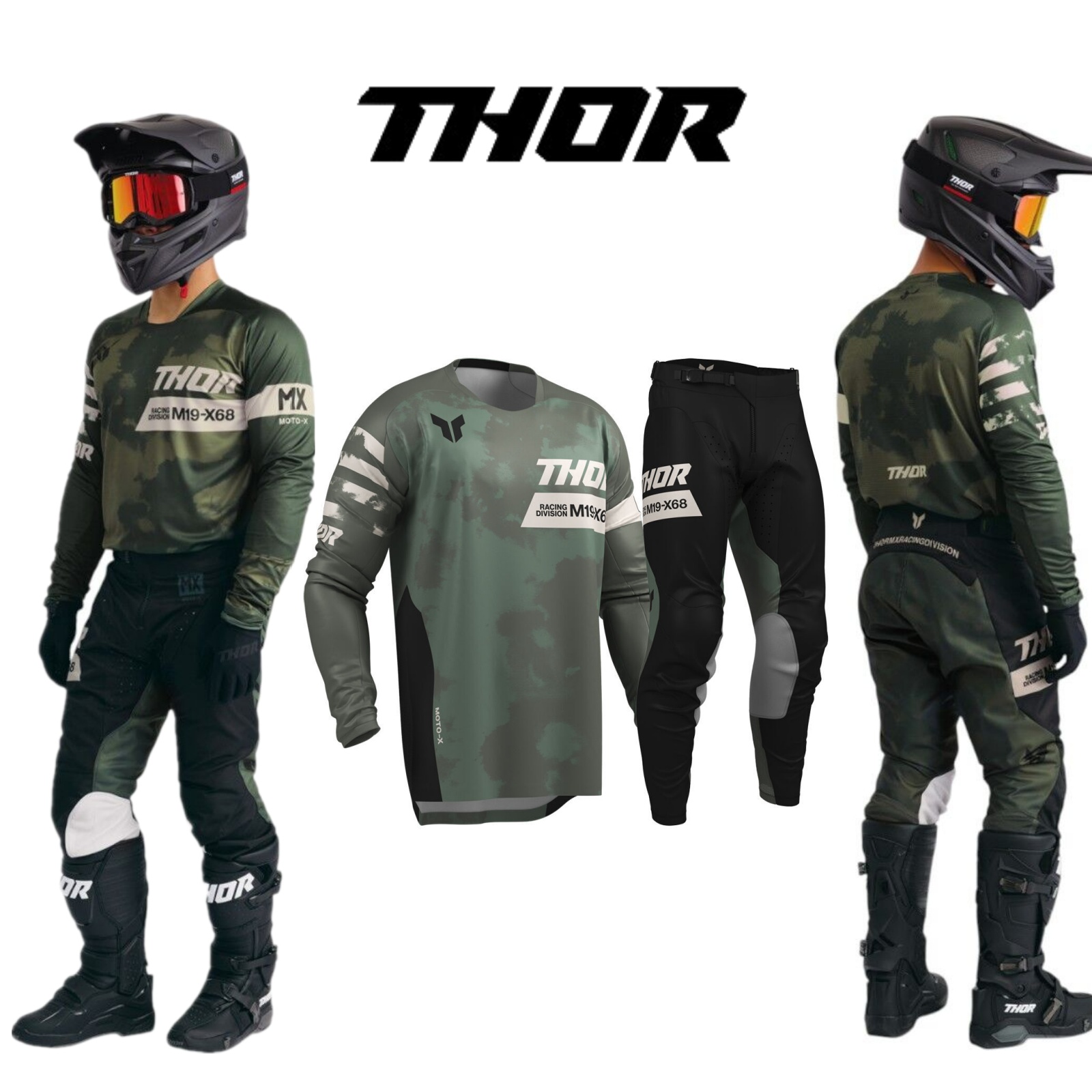 モトクロスギアセット トップオフロードMxコンボ THORジ - Motorcycle Gear Sale のレビューと価格