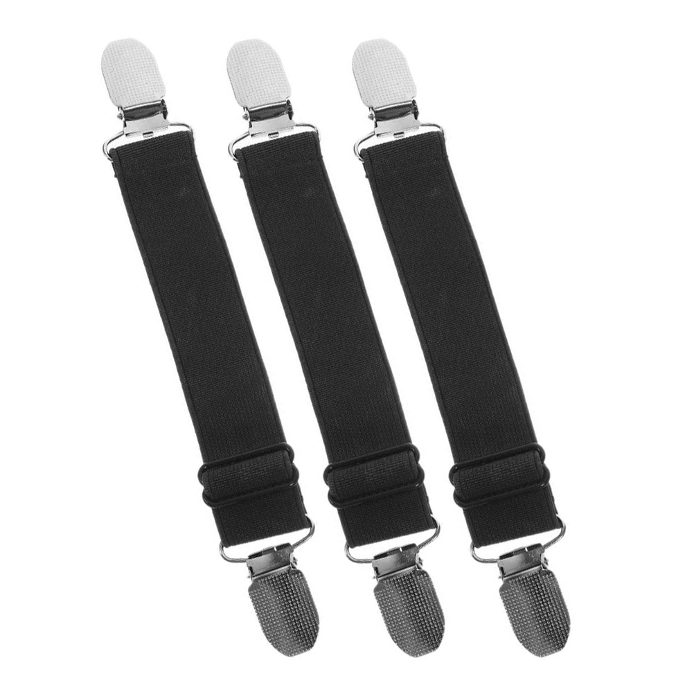 3 個の弾性パンツクリップブーツ用調節可能な防風ズボンレッグ - Motorcycle Gear Holder のレビューと価格