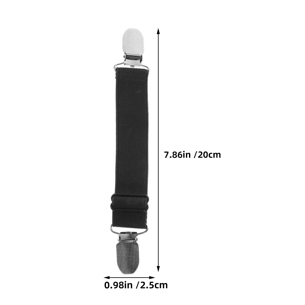 3 個の弾性パンツクリップブーツ用調節可能な防風ズボンレッグ - Motorcycle Gear Holder のレビューと価格