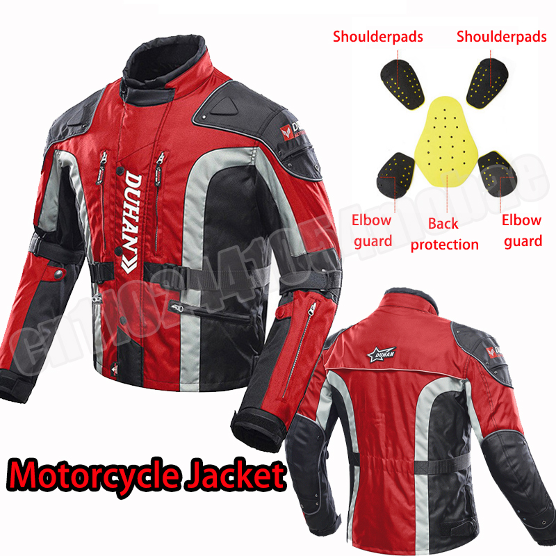 DUHAN 防風オートバイジャケット男性女性オートバイレーシ - Xxl Motorcycle Gear のレビューと価格
