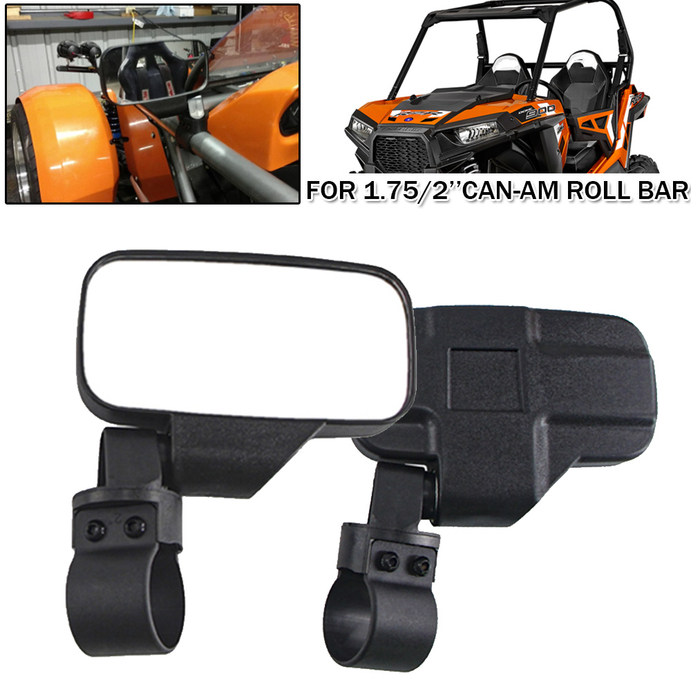 Rzr 900 1000 xp旅行用,オートバイ用,リアビュ - Mirror Extender Bar のレビューと価格