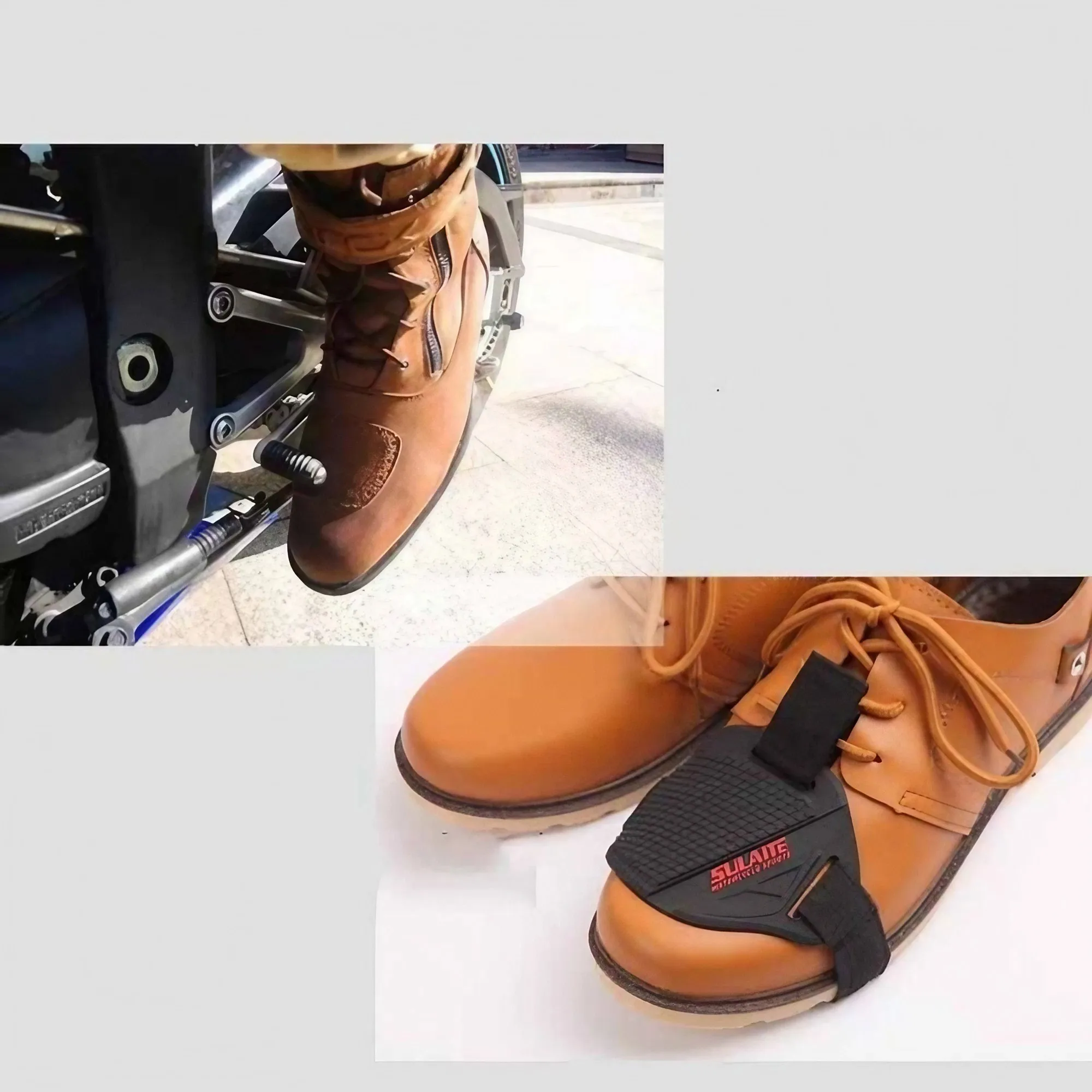 バイク用ラバーギアシフターシューズプロテクター防水滑り止めブ - Motorcycle Gear Protection のレビューと価格