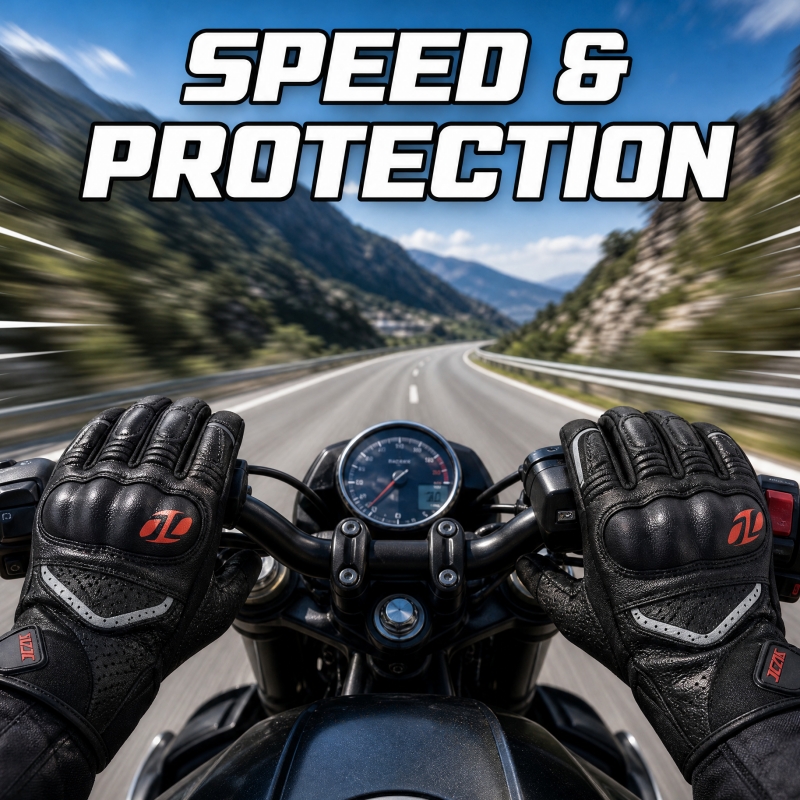 ヴィンテージヤギ革オートバイグローブ S-XXL 滑り止め耐 - Xxl Motorcycle Gear のレビューと価格