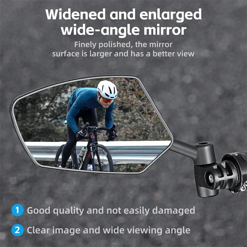 West Biking-自転車ミラー,アンチグレア,360  - Mirror Extender Bar のレビューと価格