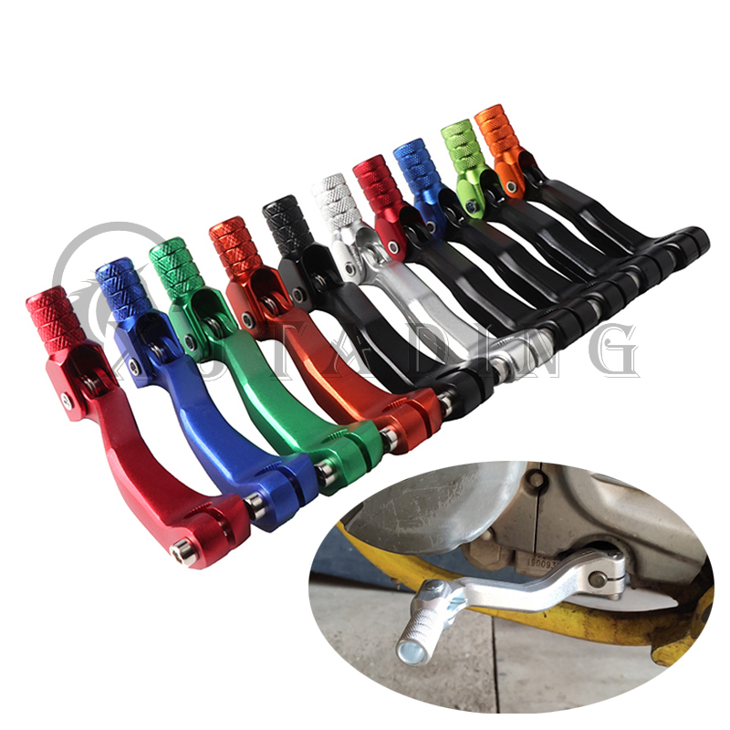 ユニバーサルオートバイアクセサリー CNC アルミ折りたたみ - Motorcycle Gear Lever のレビューと価格
