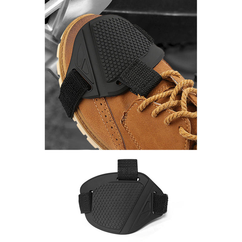 防水オートバイシフトパッドギアシューズ保護オートバイギアシフ - Motorcycle Gear Protection のレビューと価格