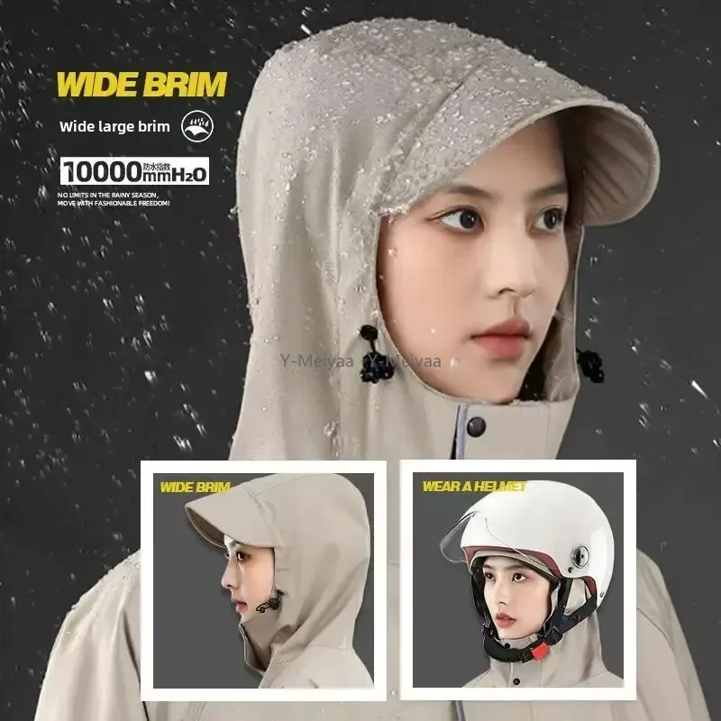 1PC M-XXL 電気自動車用レインコート 男女兼用 厚手 - Xxl Motorcycle Gear のレビューと価格