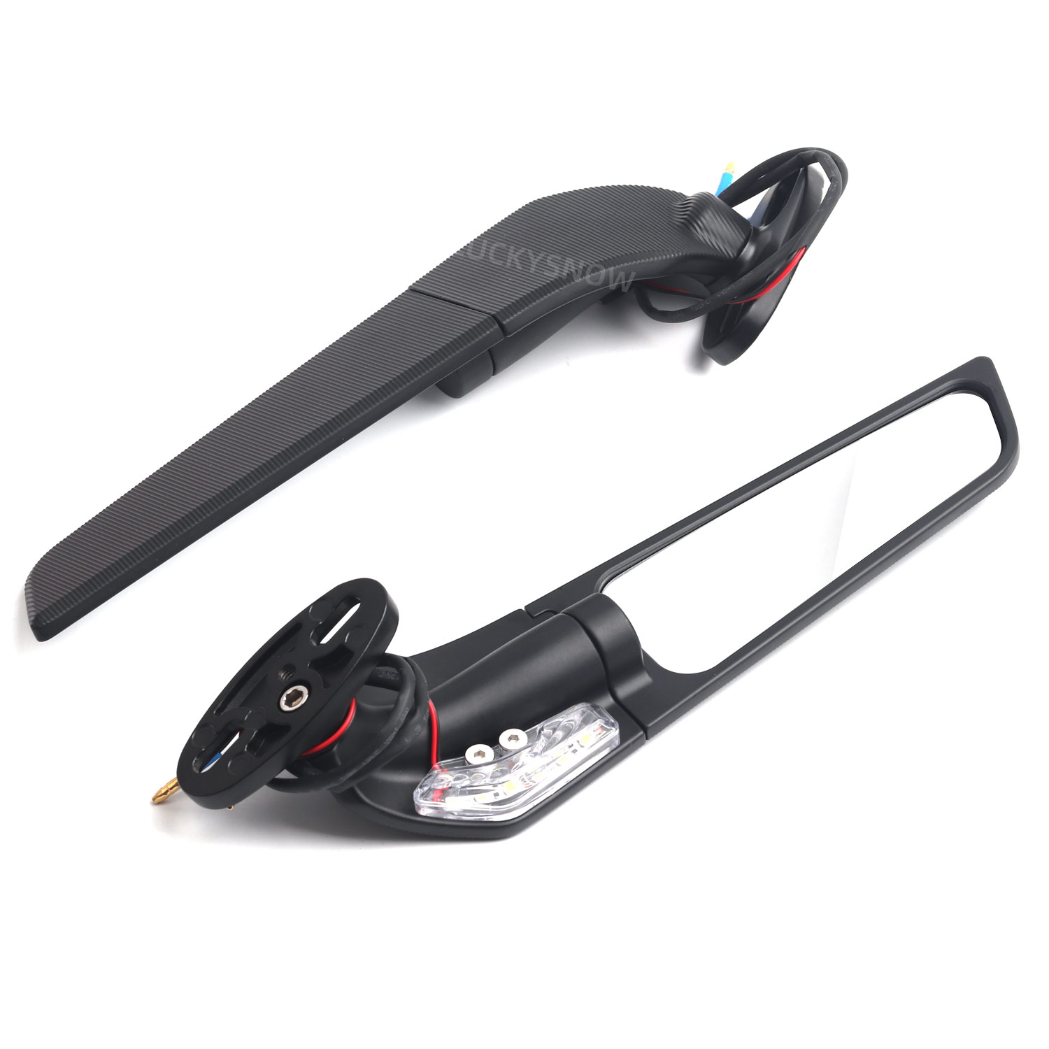 カワサキニンジャ300r250r 400rninja1000 - Mirror Extender Bar のレビューと価格
