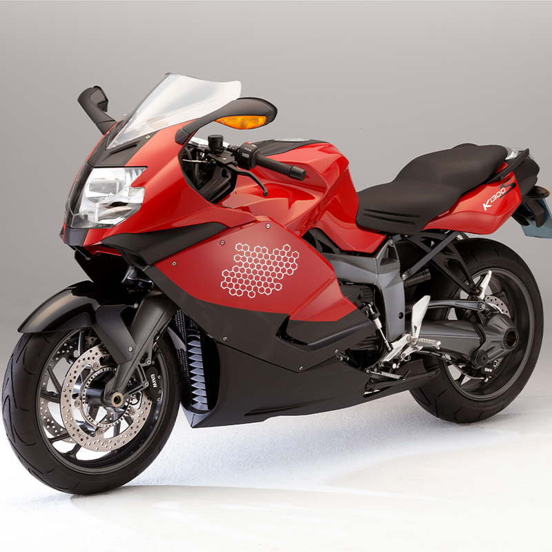 防水バイクステッカー,クリエイティブな耐衝撃性 - Motorcycle Gear Hub のレビューと価格