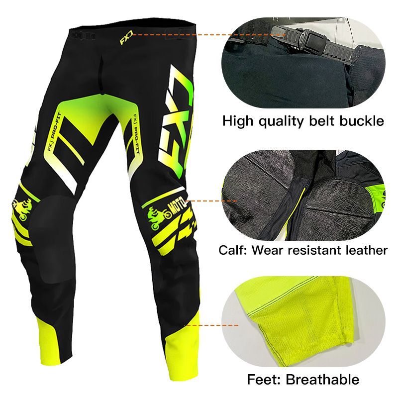 オフロードバイクジャージ＆パンツ 大人用 ホワイト ピンク  - Motorcycle Gear Sale のレビューと価格