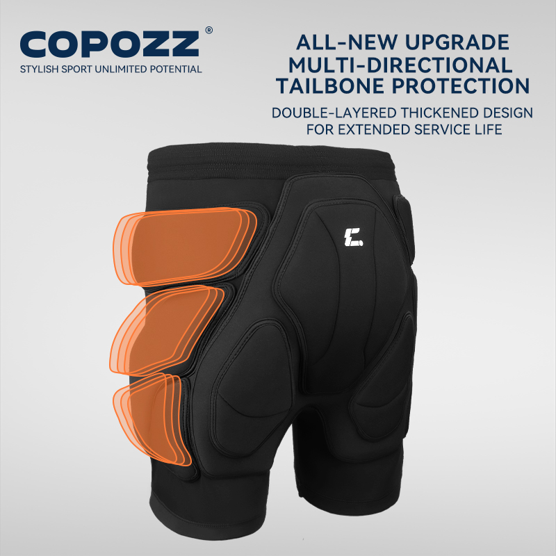 COPOZZ アップグレードされたスキーニーパッド オートバ - Motorcycle Gear Protection のレビューと価格