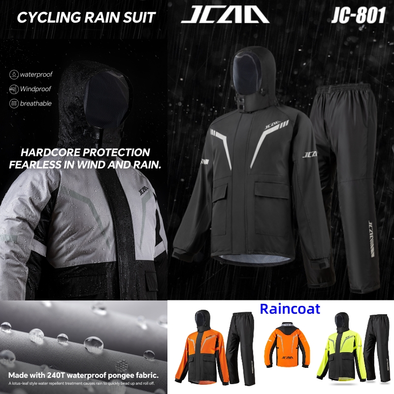 新しいオートバイ用レインギアセット、ユニセックス防水ライディ - Motorcycle Gear Jacket Women のレビューと価格