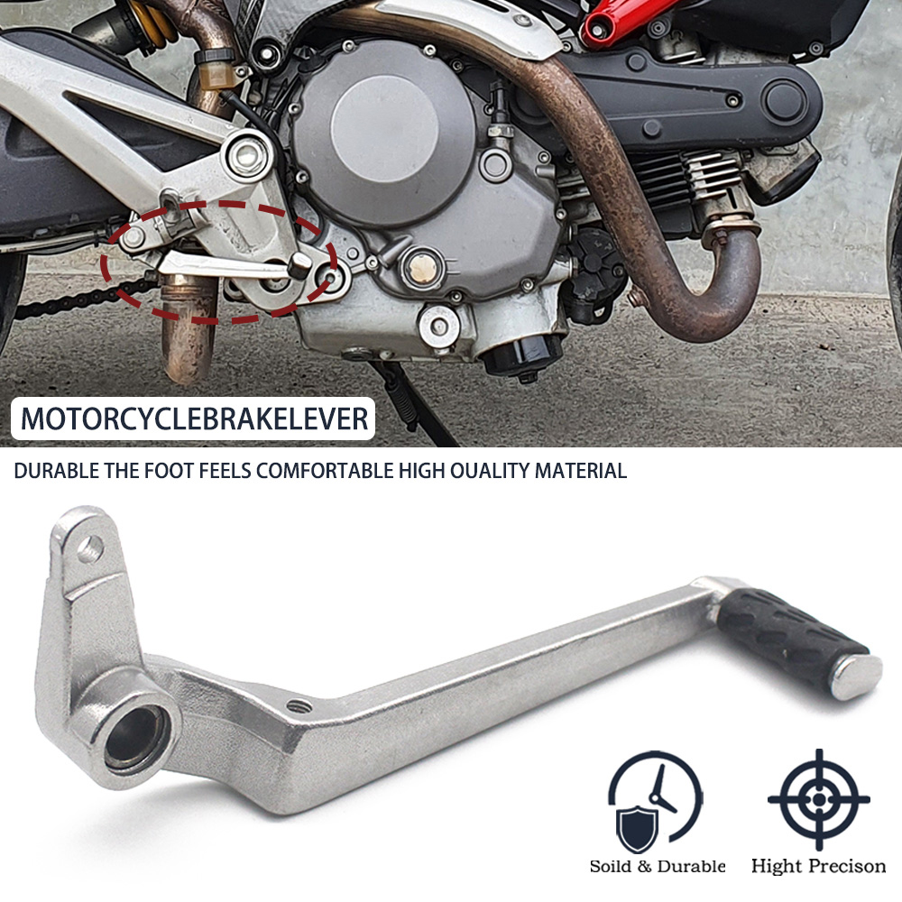 オートバイアルミリアフットブレーキギアレバーペダル Duca - Motorcycle Gear Lever のレビューと価格