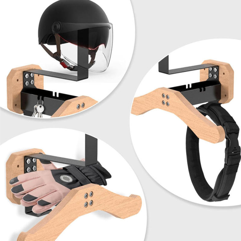 タクティカルギアスタンド、壁掛けギアラック、バイクヘルメット - Motorcycle Gear Display Rack のレビューと価格