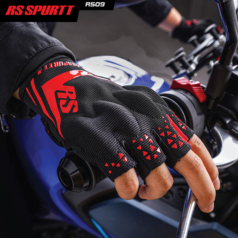 2026 新しい男性女性夏ハーフフィンガーオートバイ手袋薄型 - Motorcycle Gear Sleeve のレビューと価格