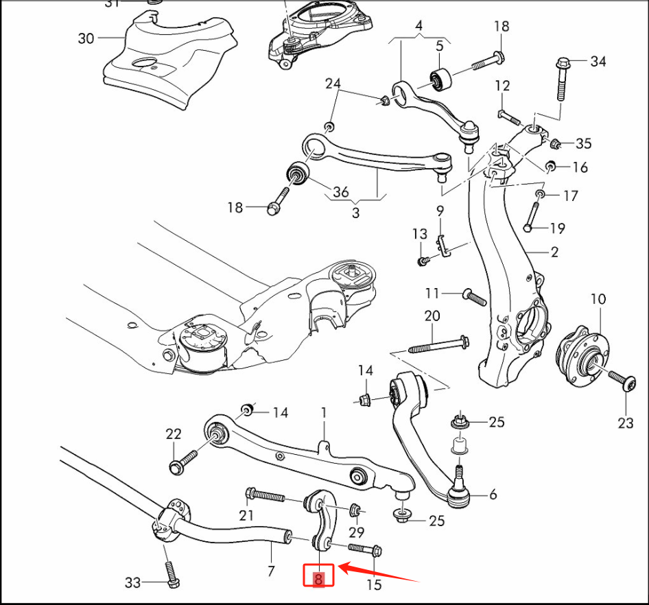 フロントアッパーロアスウェイバーリンクスタビライザー接続ロッ - Motorcycle Gear Near Me のレビューと価格