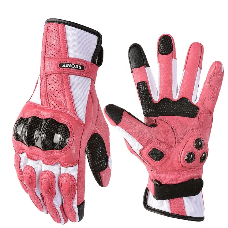 -Suomy 女性オートバイ手袋革オートバイ乗馬手袋炭素繊維 - Xxl Motorcycle Gear のレビューと価格