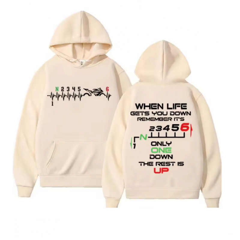 1N23456 ユニセックスオートバイギアバイカーハートビー - Motorcycle Gear Hoodie のレビューと価格