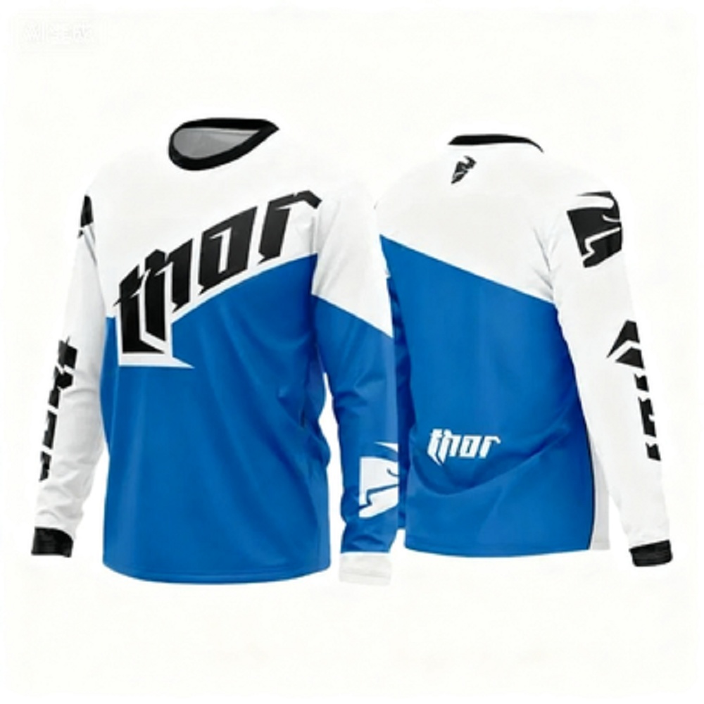 プロ仕様の長袖ライディングトップ、屋外オフロードレース用、通 - Motorcycle Gear Protection のレビューと価格