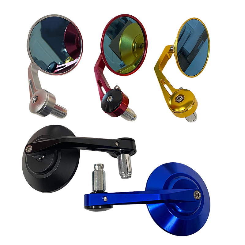 ユニバーサルハンドルバーエンドバックミラーオートバイアクセサ - Mirror Extender Bar のレビューと価格