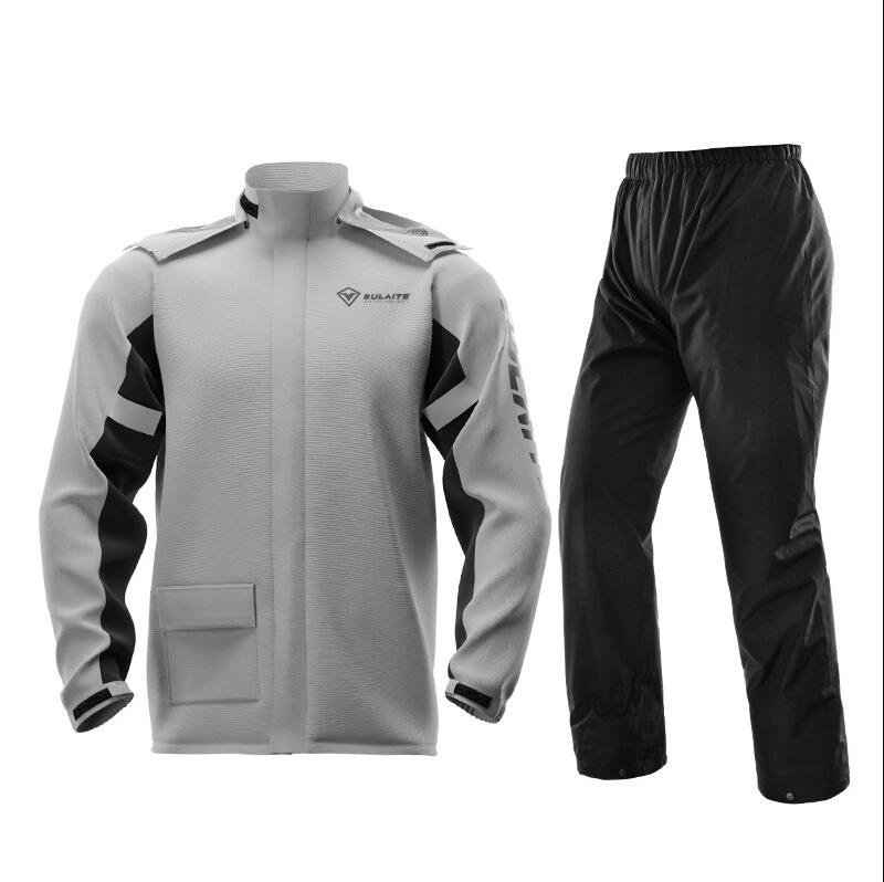 防水透湿性レインウェア軽量メンズバイク用レインスーツジャケッ - Motorcycle Gear Hoodie のレビューと価格
