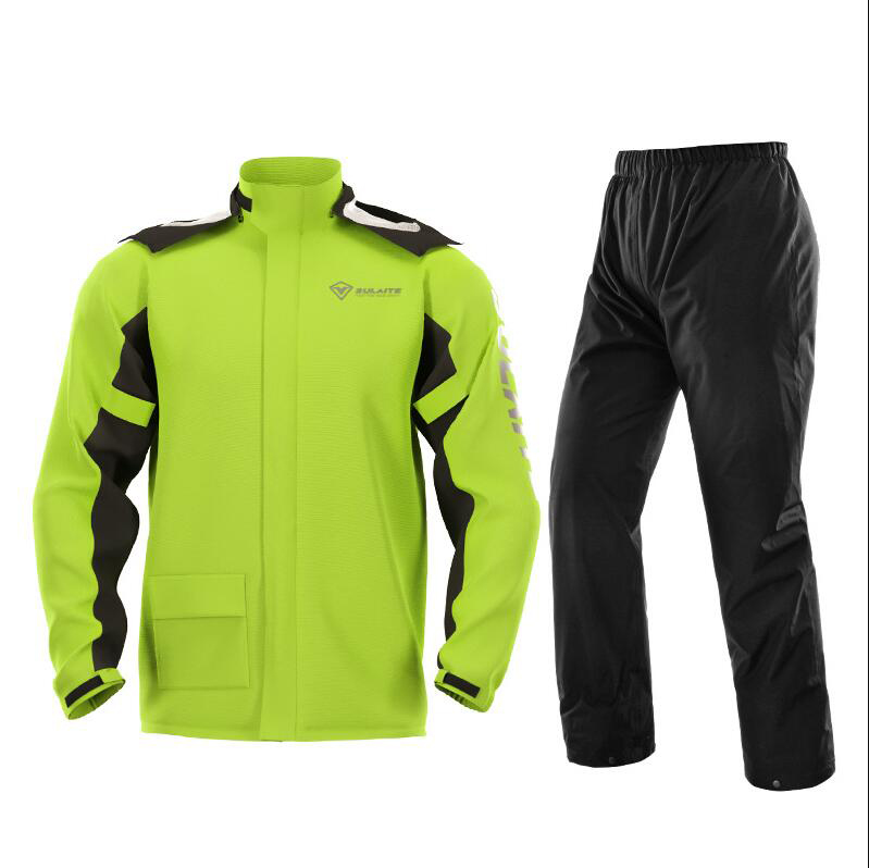 防水透湿性レインウェア軽量メンズバイク用レインスーツジャケッ - Motorcycle Gear Hoodie のレビューと価格
